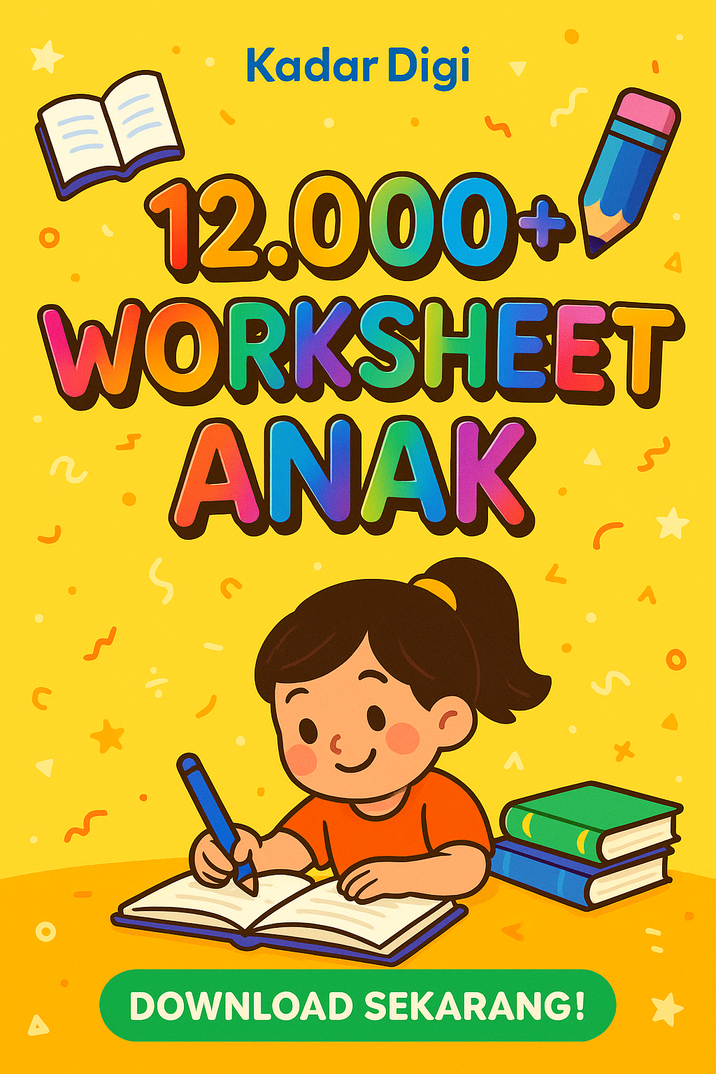 Contoh Worksheet Anak